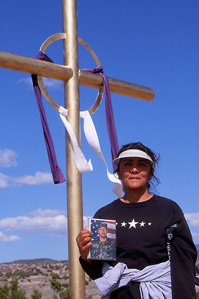 A pilgrim travels to Chimayo New Mexico