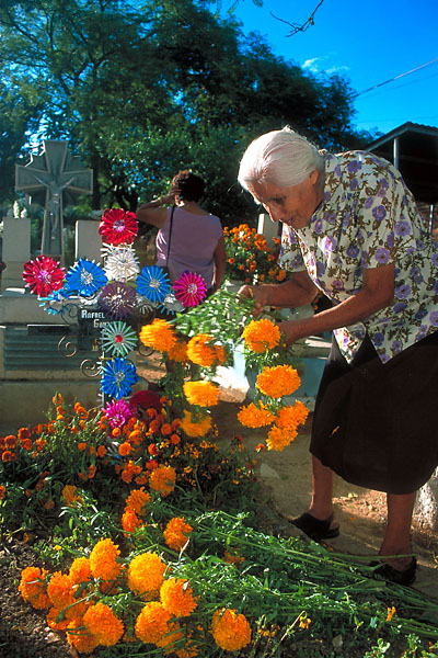 El dia de los muertos in Oaxaca, Mexico